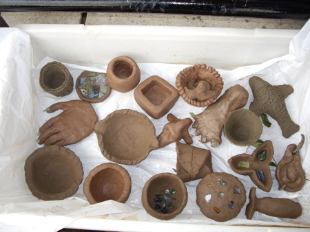 Potmaking at Bankside foreshore